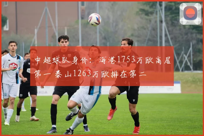 中超球队身价：海港1753万欧高居第一 泰山1263万欧排在第二
